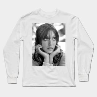 Shelley in Black & White Long Sleeve T-Shirt